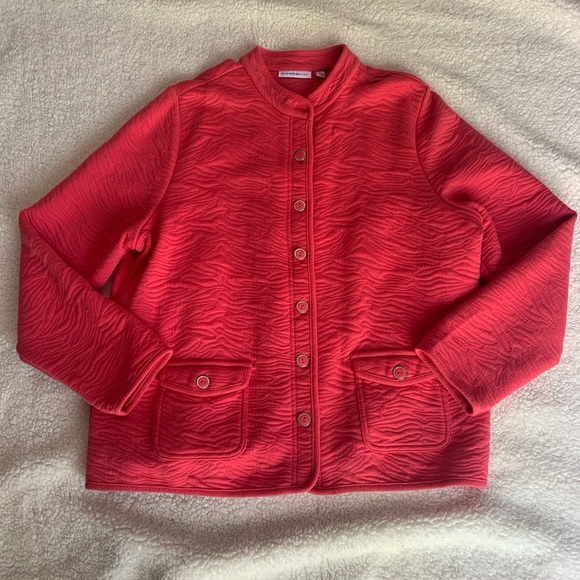 Jackets & Coats Salmon Quilted Jacket Size Xl Poshmark